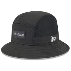 Las Vegas Raiders New Era 2025 Sideline Bucket Hat - Black - NFL
