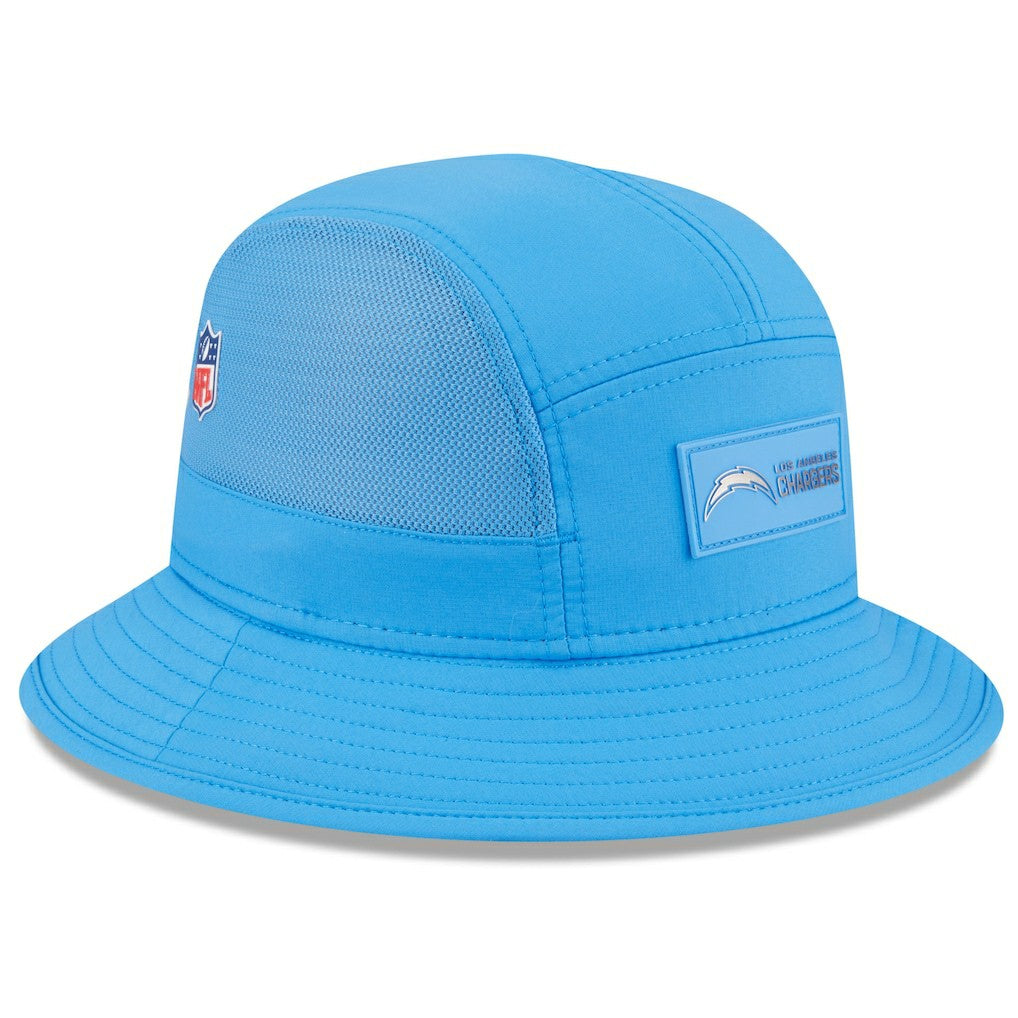 Los Angeles Chargers New Era 2025 Sideline Bucket Hat - Powder Blue - NFL