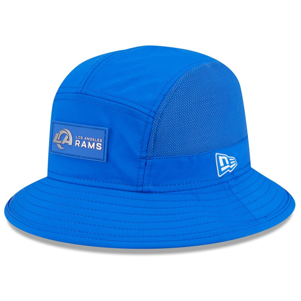 Los Angeles Rams New Era 2025 Sideline Bucket Hat - Royal - NFL