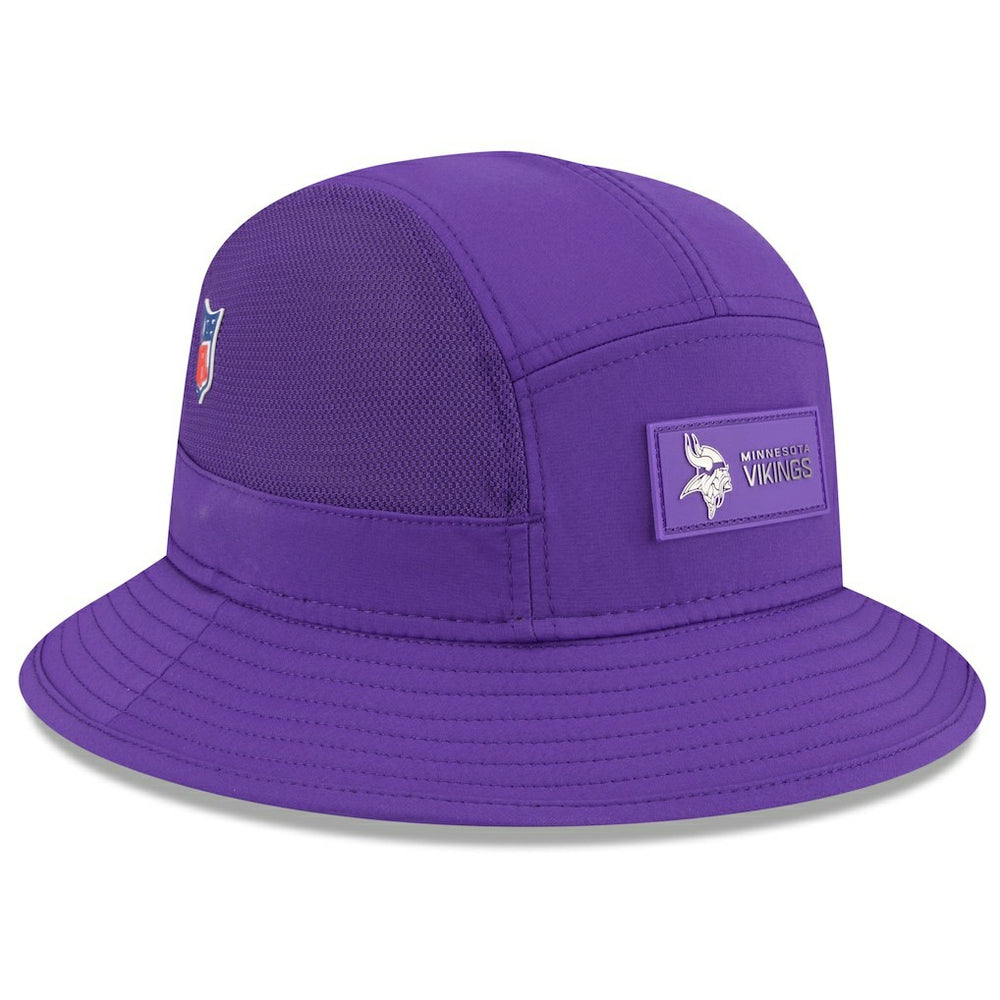 Minnesota Vikings New Era 2025 Sideline Bucket Hat - Purple - NFL