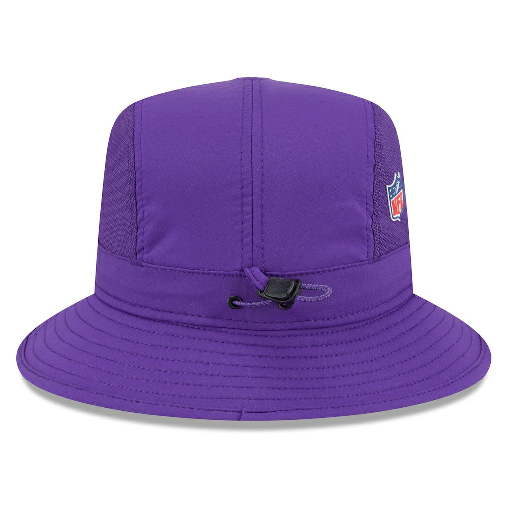 Minnesota Vikings New Era 2025 Sideline Bucket Hat - Purple - NFL