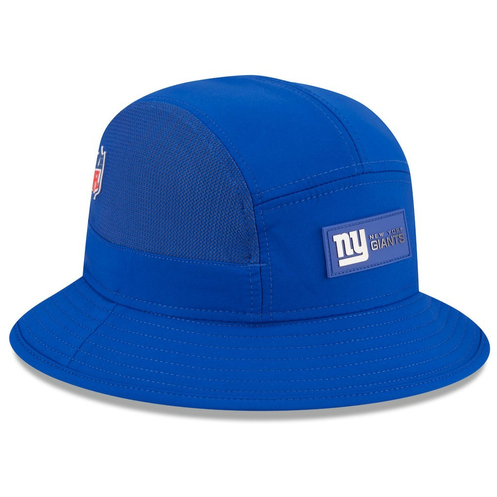 New York Giants New Era 2025 Sideline Bucket Hat - Royal - NFL