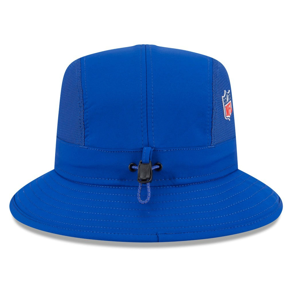 New York Giants New Era 2025 Sideline Bucket Hat - Royal - NFL