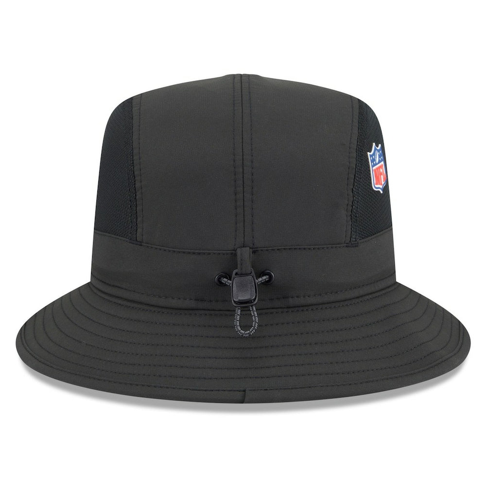 Pittsburgh Steelers New Era 2025 Sideline Bucket Hat - Black - NFL