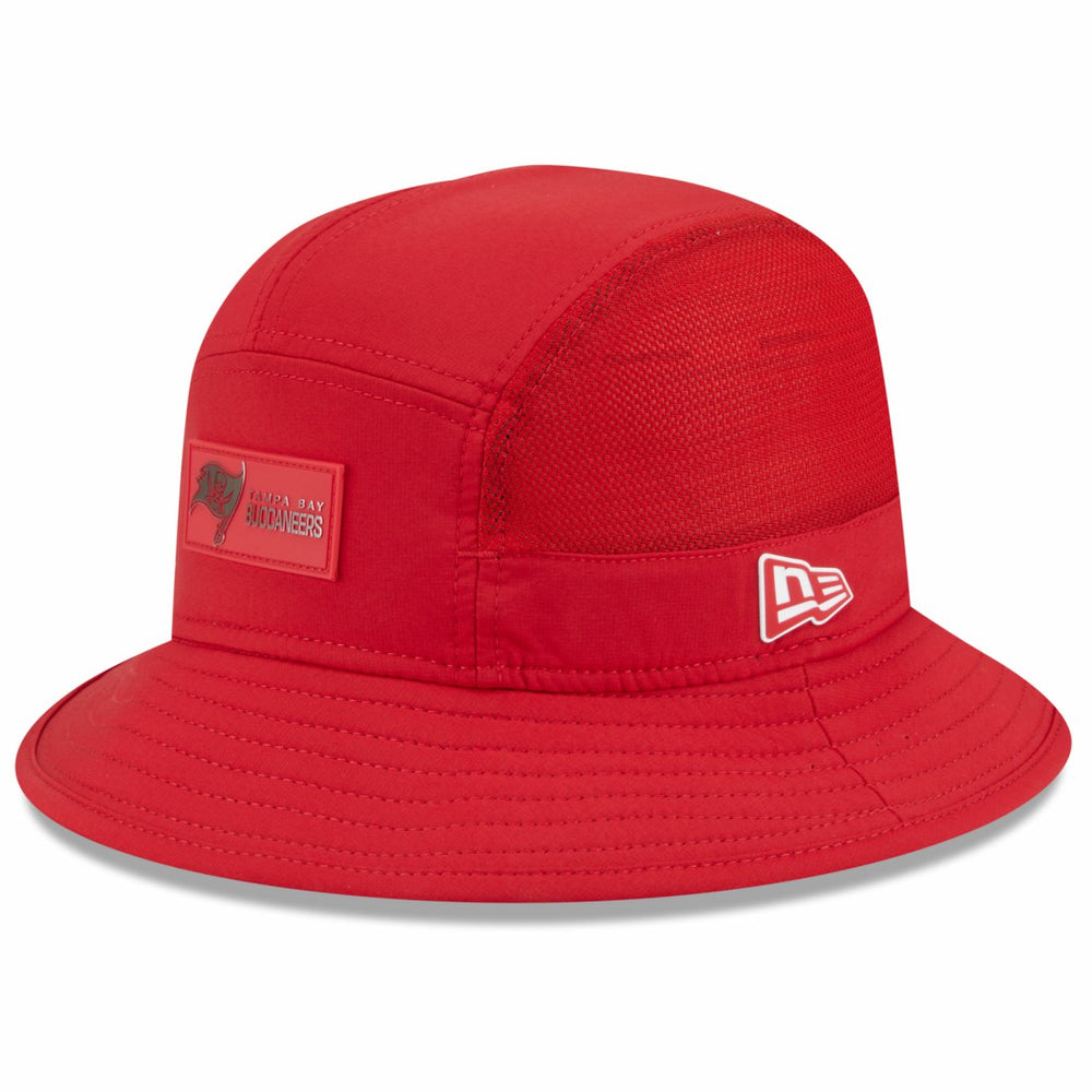 Tampa Bay Buccaneers New Era 2025 Sideline Bucket Hat - Red - NFL