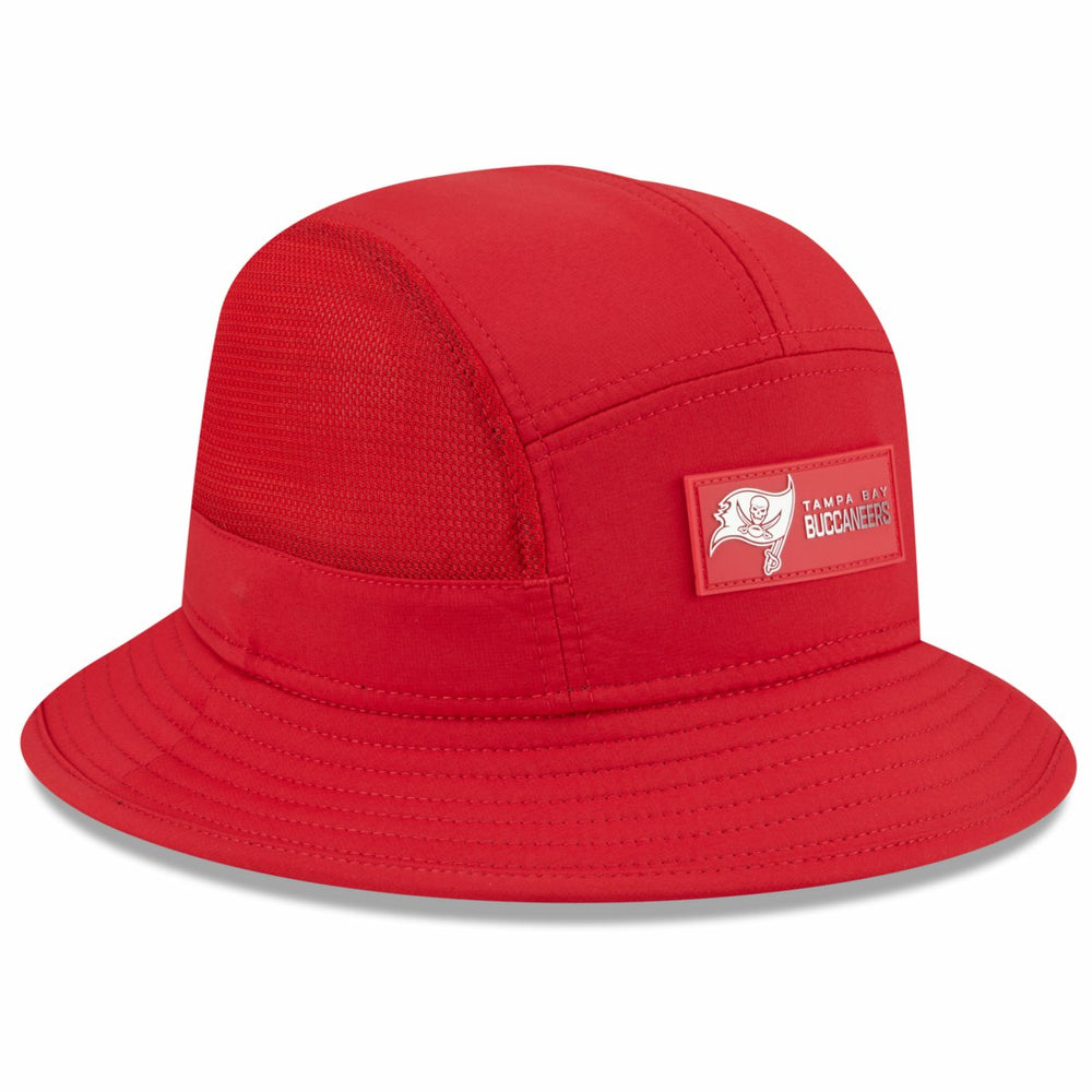 Tampa Bay Buccaneers New Era 2025 Sideline Bucket Hat - Red - NFL