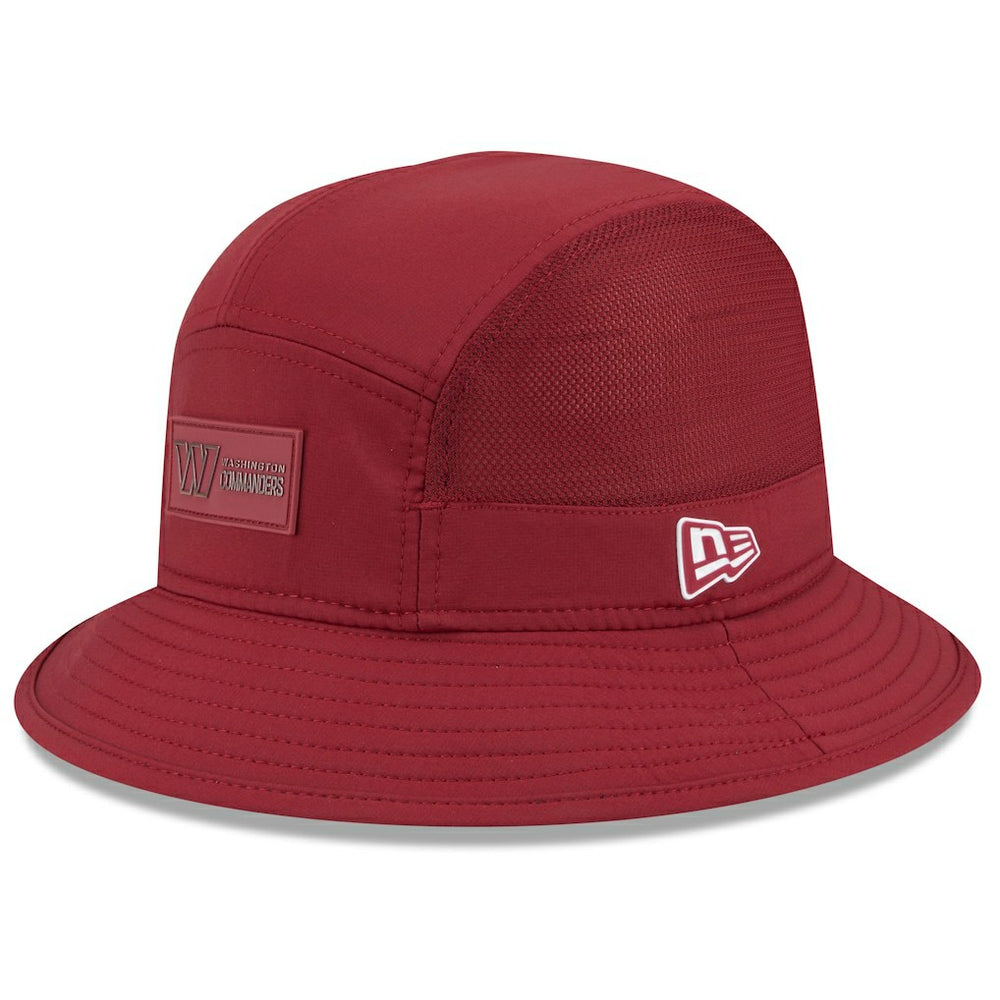 Washington Commanders New Era 2025 Sideline Bucket Hat - Burgundy - NFL