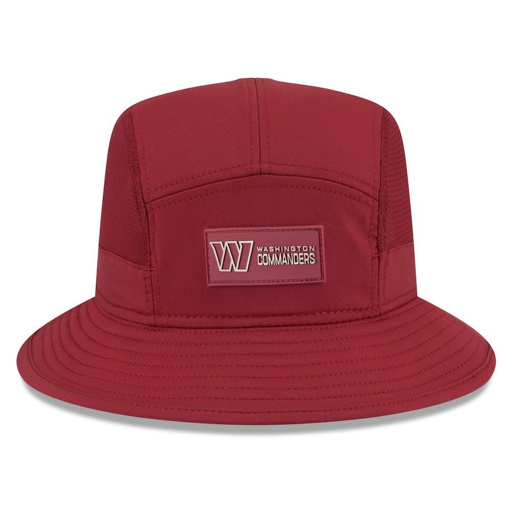 Washington Commanders New Era 2025 Sideline Bucket Hat - Burgundy - NFL