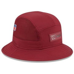 Washington Commanders New Era 2025 Sideline Bucket Hat - Burgundy - NFL