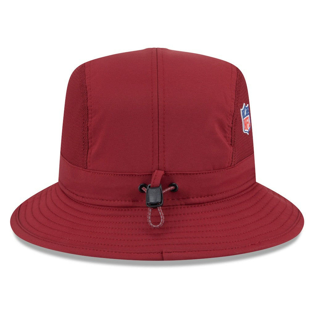 Washington Commanders New Era 2025 Sideline Bucket Hat - Burgundy - NFL