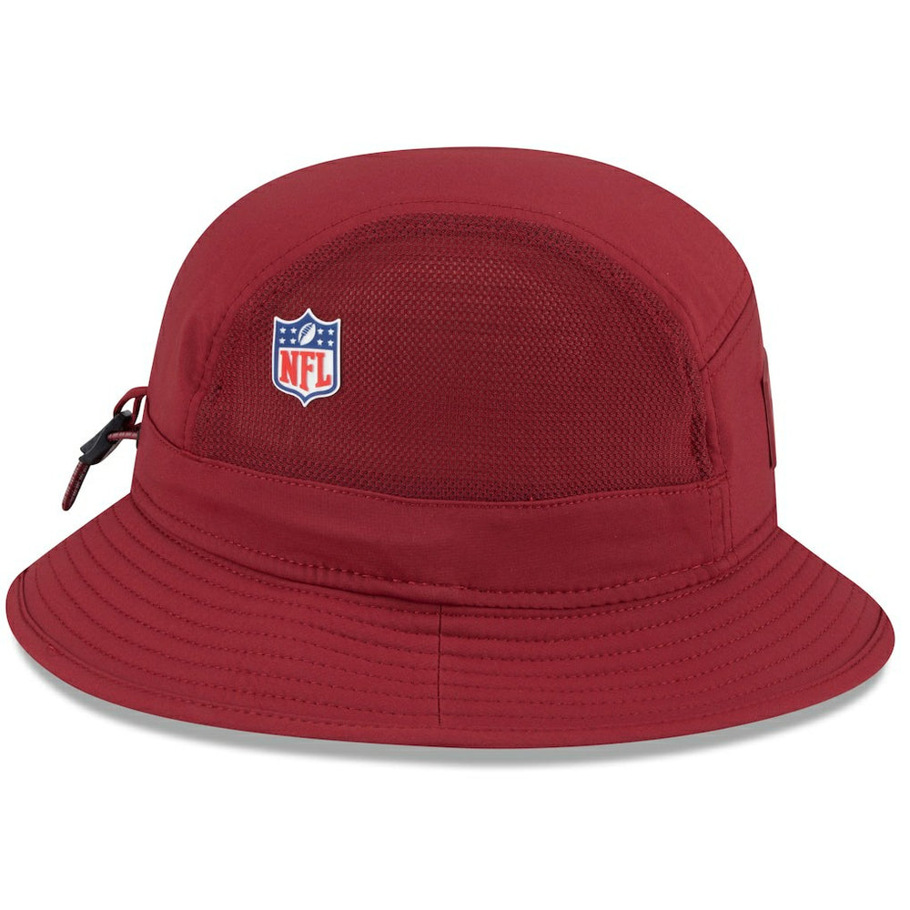 Washington Commanders New Era 2025 Sideline Bucket Hat - Burgundy - NFL