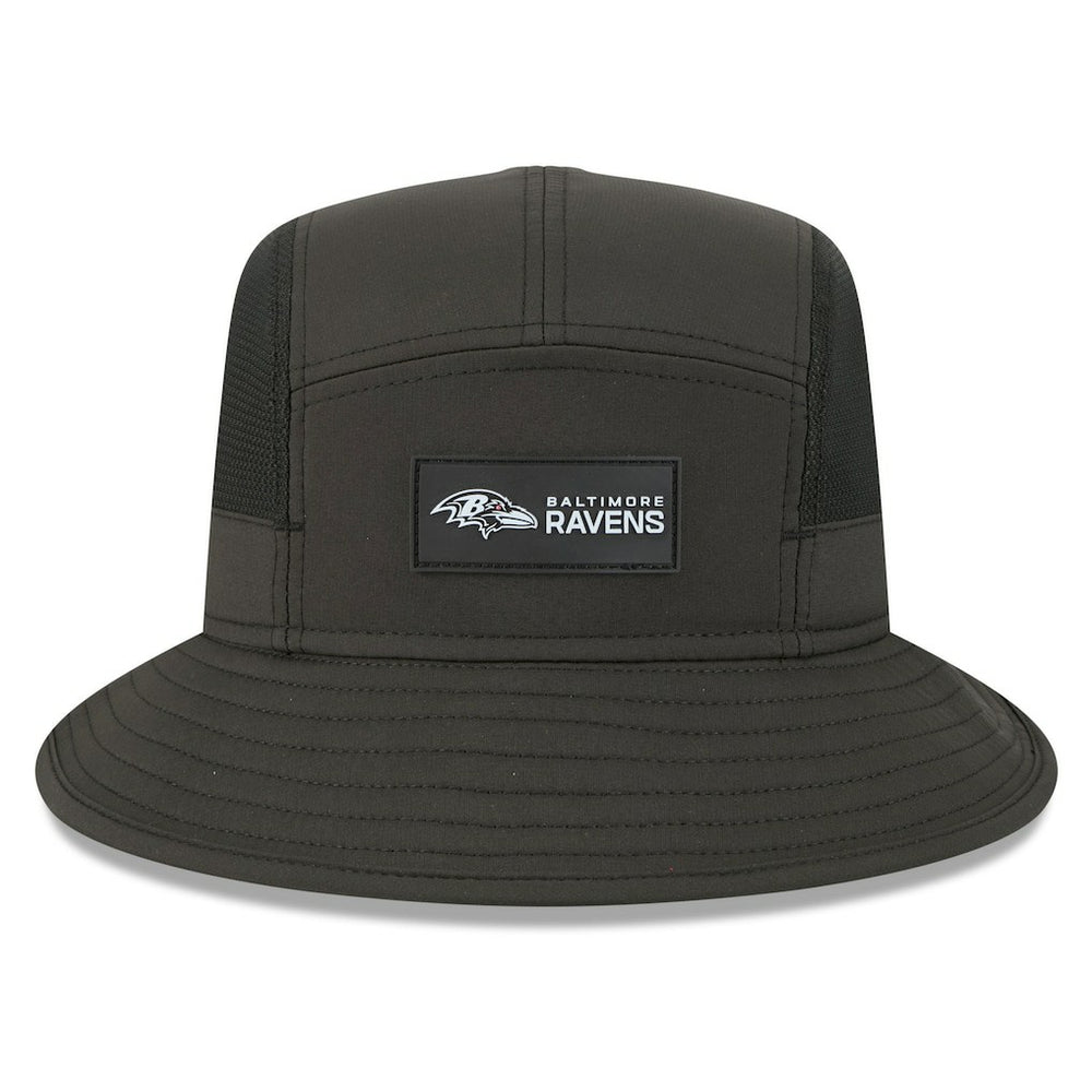 Baltimore Ravens New Era 2025 Sideline Bucket Hat - Black - NFL