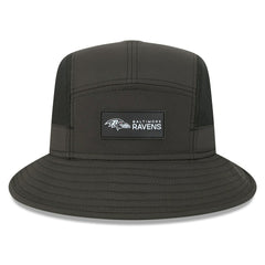 Baltimore Ravens New Era 2025 Sideline Bucket Hat - Black - NFL