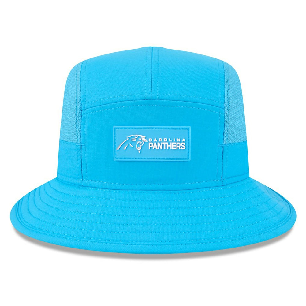 Carolina Panthers New Era 2025 Sideline Bucket Hat - Blue - NFL
