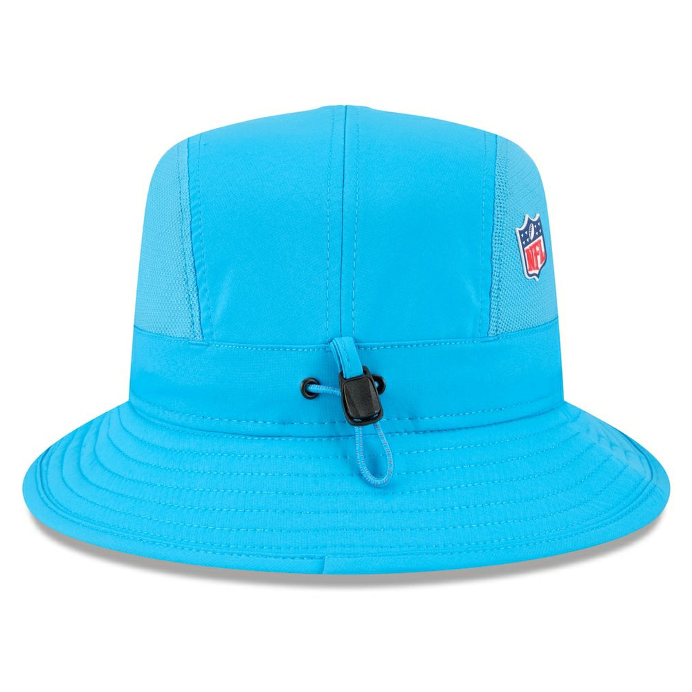Carolina Panthers New Era 2025 Sideline Bucket Hat - Blue - NFL