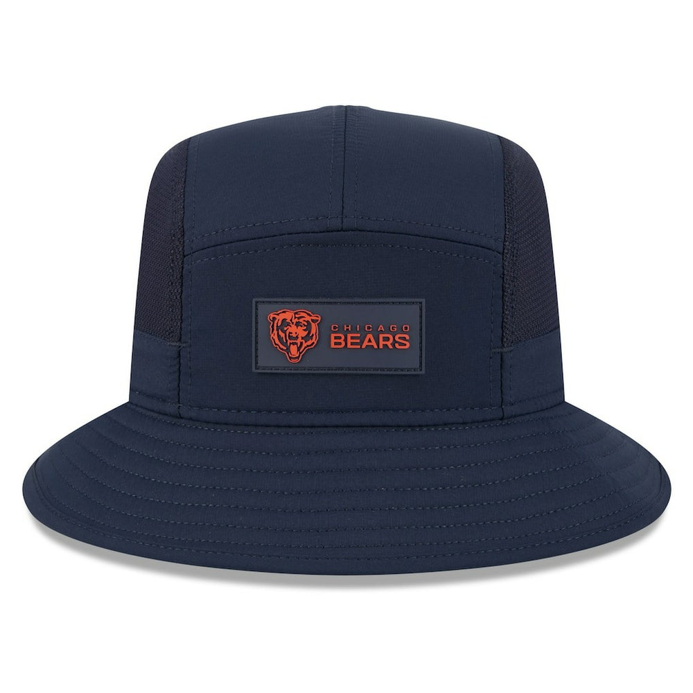Chicago Bears New Era 2025 Sideline Bucket Hat - Navy - NFL