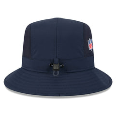 Chicago Bears New Era 2025 Sideline Bucket Hat - Navy - NFL