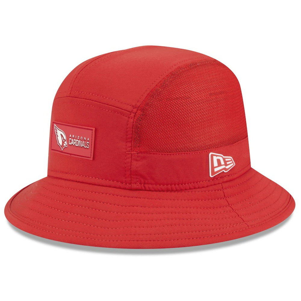 Arizona Cardinals New Era 2025 Sideline Bucket Hat - Cardinal - NFL