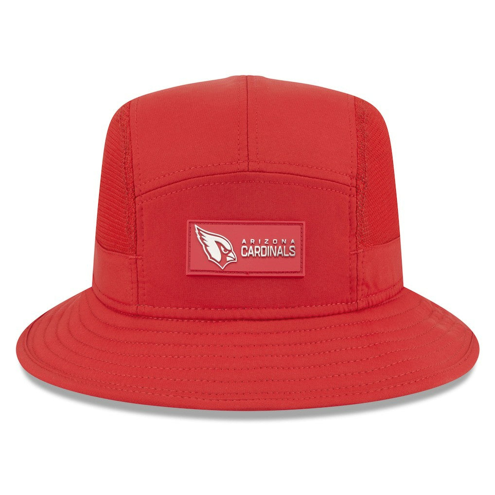 Arizona Cardinals New Era 2025 Sideline Bucket Hat - Cardinal - NFL