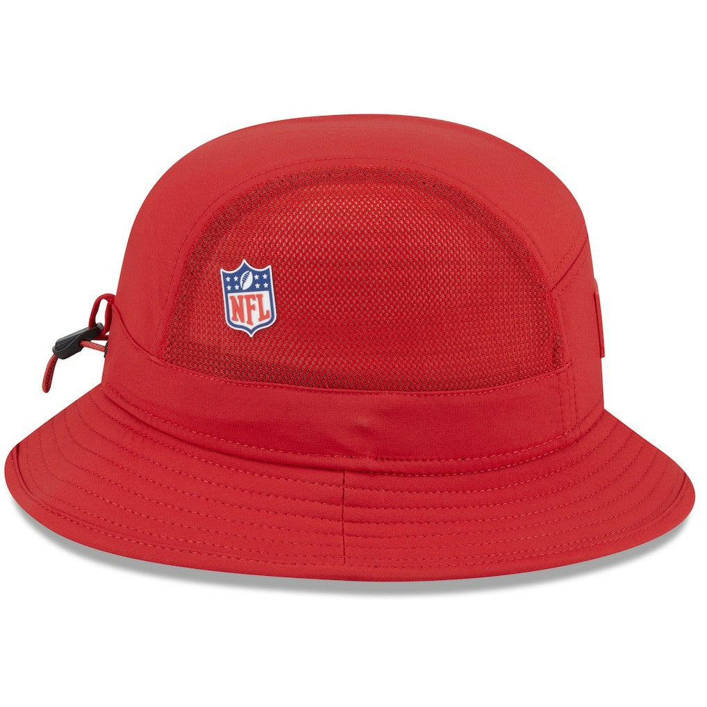 Arizona Cardinals New Era 2025 Sideline Bucket Hat - Cardinal - NFL