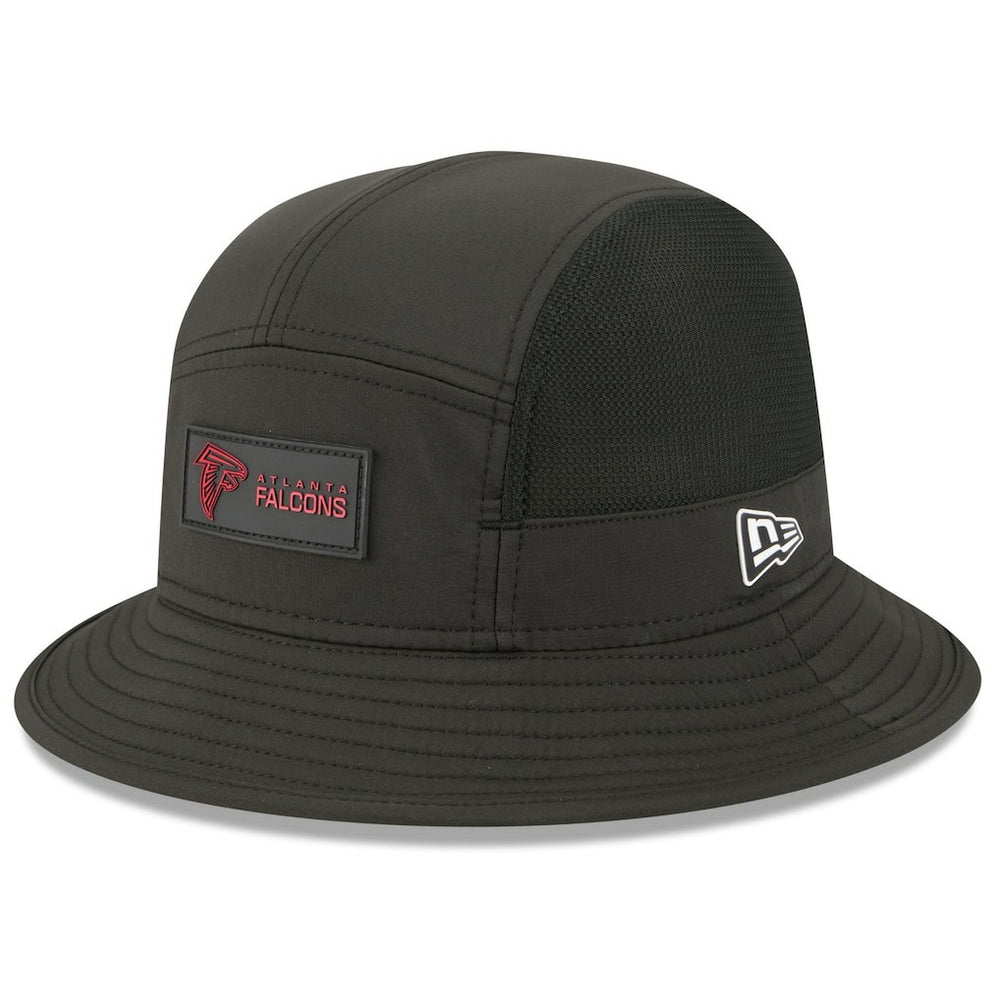 Atlanta Falcons New Era 2025 Sideline Bucket Hat - Black - NFL