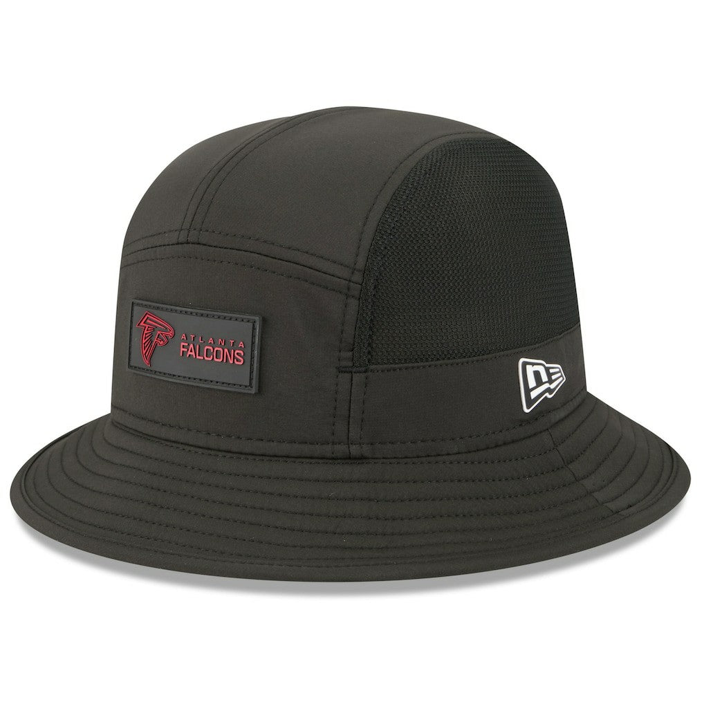 Atlanta Falcons New Era 2025 Sideline Bucket Hat - Black - NFL