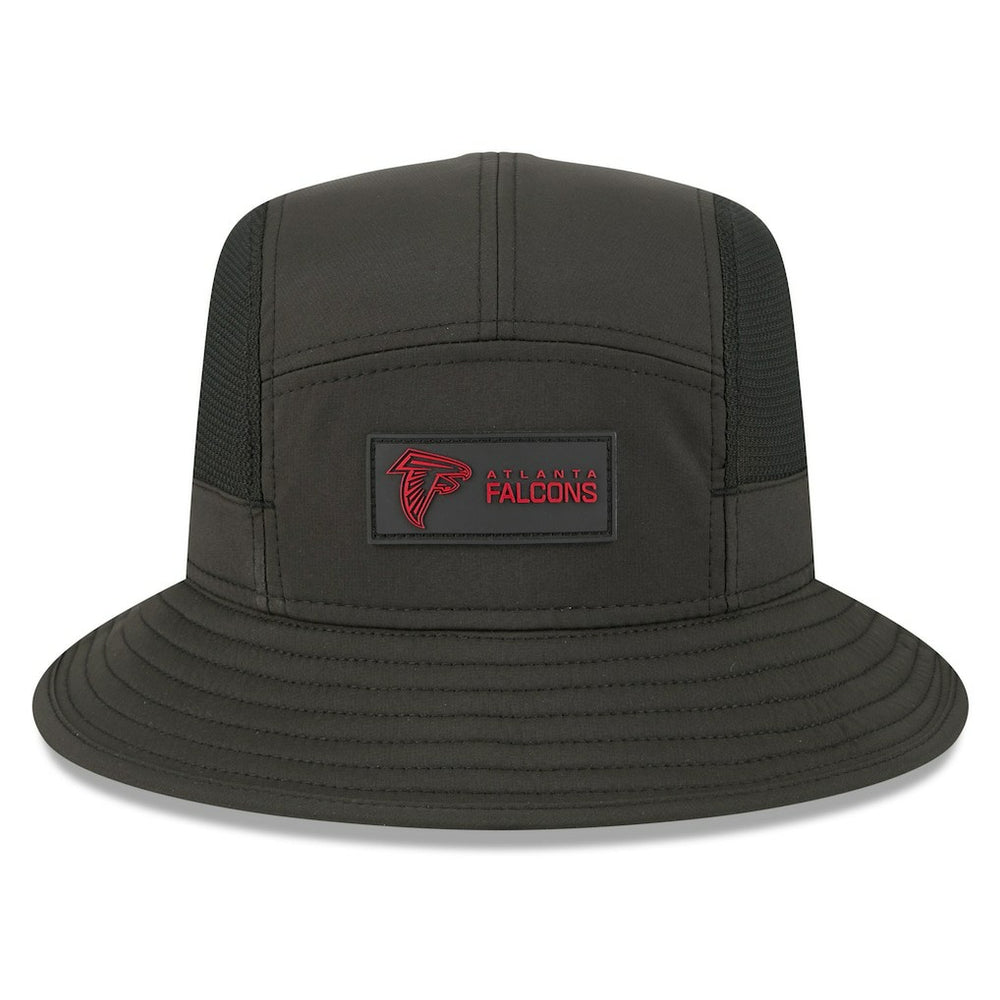 Atlanta Falcons New Era 2025 Sideline Bucket Hat - Black - NFL