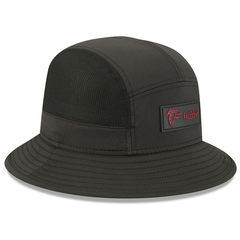 Atlanta Falcons New Era 2025 Sideline Bucket Hat - Black - NFL