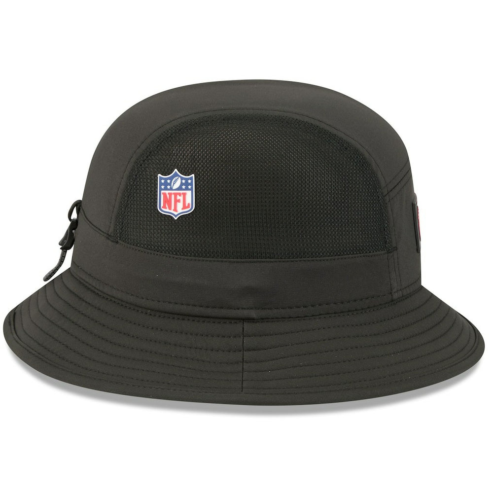 Atlanta Falcons New Era 2025 Sideline Bucket Hat - Black - NFL
