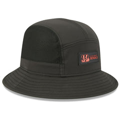 Cincinnati Bengals New Era 2025 Sideline Bucket Hat - Black - NFL