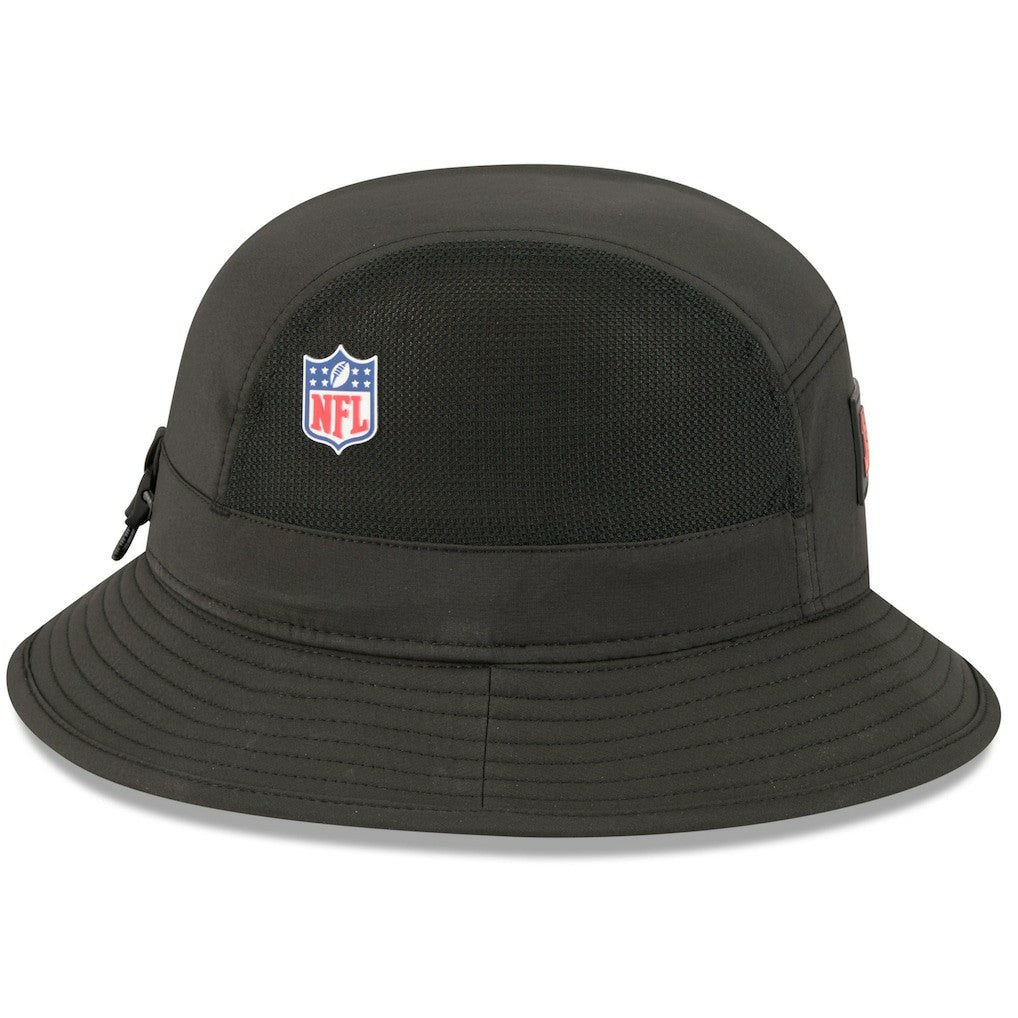 Cincinnati Bengals New Era 2025 Sideline Bucket Hat - Black - NFL