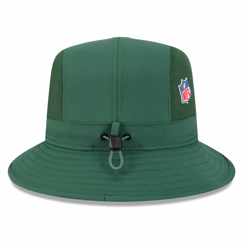 Green Bay Packers New Era 2025 Sideline Bucket Hat - Green - NFL