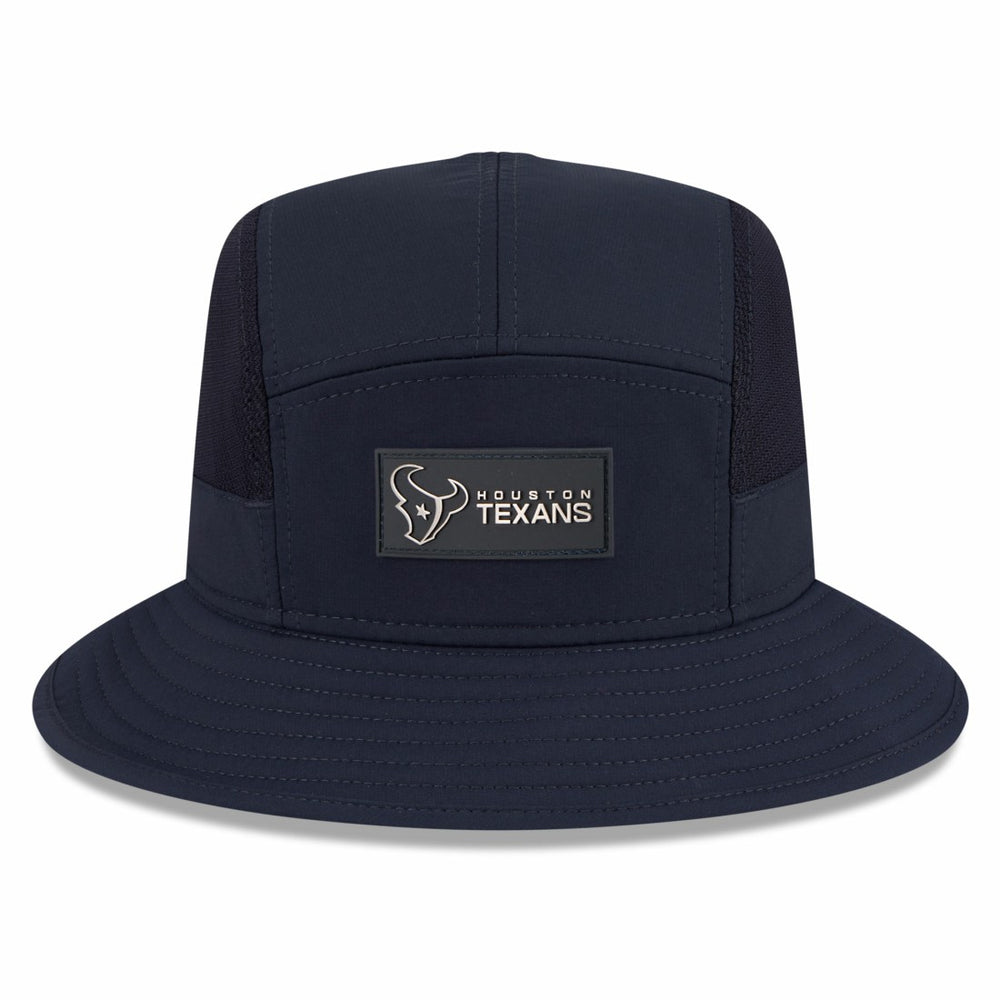 Houston Texans New Era 2025 Sideline Bucket Hat - Navy - NFL