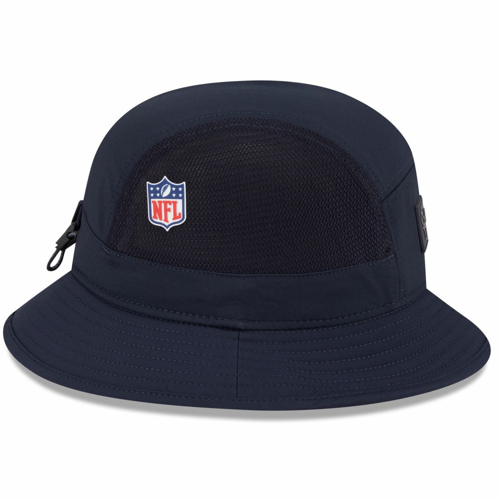 Houston Texans New Era 2025 Sideline Bucket Hat - Navy - NFL