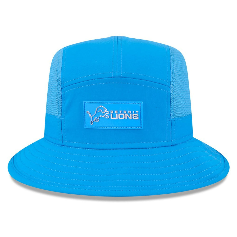 Detroit Lions New Era 2025 Sideline Bucket Hat - Blue - NFL