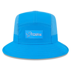 Detroit Lions New Era 2025 Sideline Bucket Hat - Blue - NFL