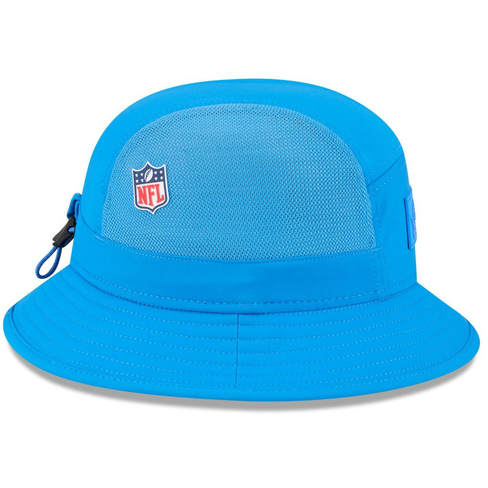 Detroit Lions New Era 2025 Sideline Bucket Hat - Blue - NFL