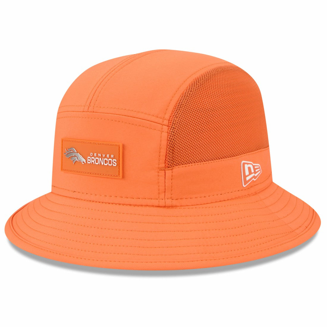 Denver Broncos New Era 2025 Sideline Bucket Hat - Orange - NFL