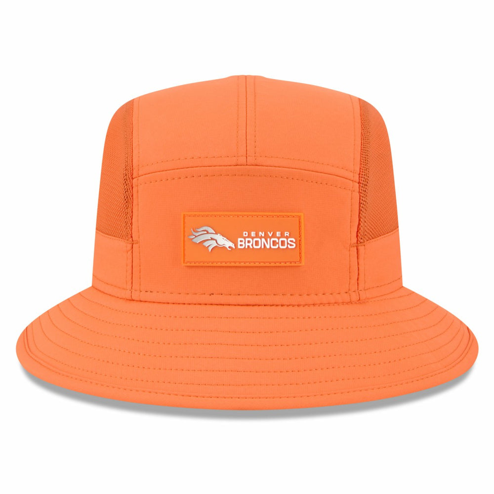 Denver Broncos New Era 2025 Sideline Bucket Hat - Orange - NFL