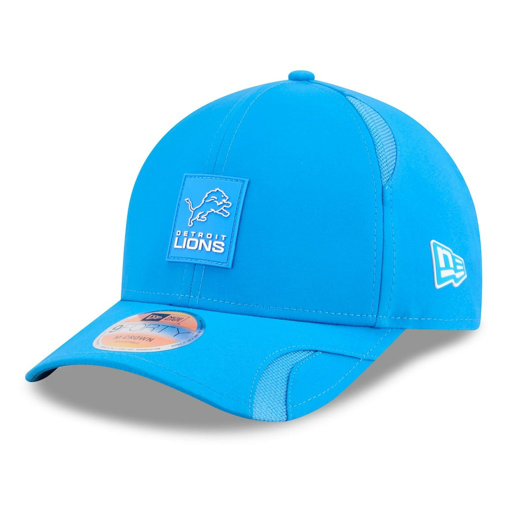 Detroit Lions New Era Youth 2025 Sideline 9FORTY Adjustable Hat - Blue - NFL