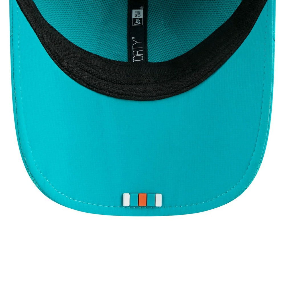 Miami Dolphins New Era Youth 2025 Sideline 9FORTY Adjustable Hat - Aqua - NFL