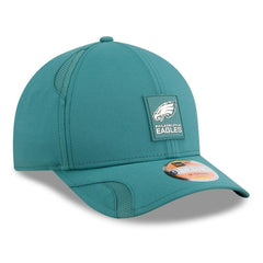Philadelphia Eagles New Era Youth 2025 Sideline M-Crown 9FORTY Adjustable Hat - Midnight Green - NFL