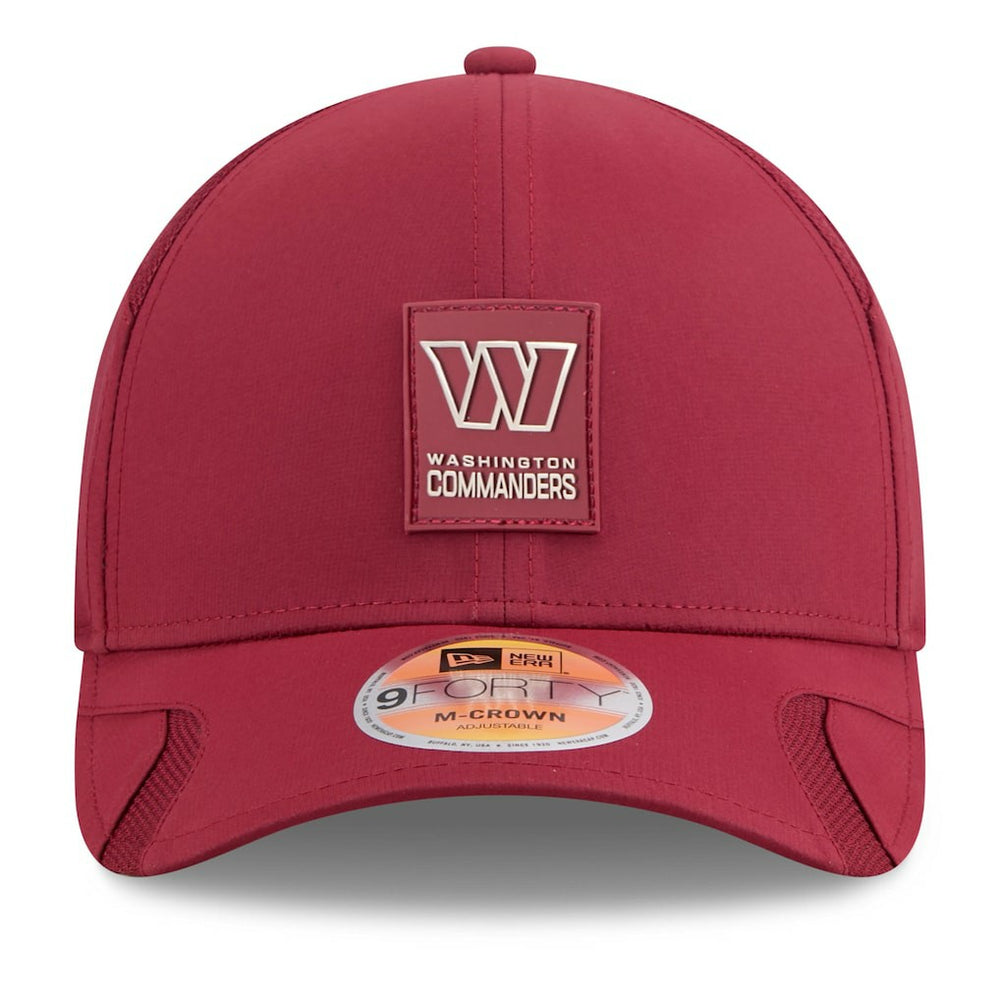 Washington Commanders New Era Youth 2025 Sideline 9FORTY Adjustable Hat - Burgundy - NFL