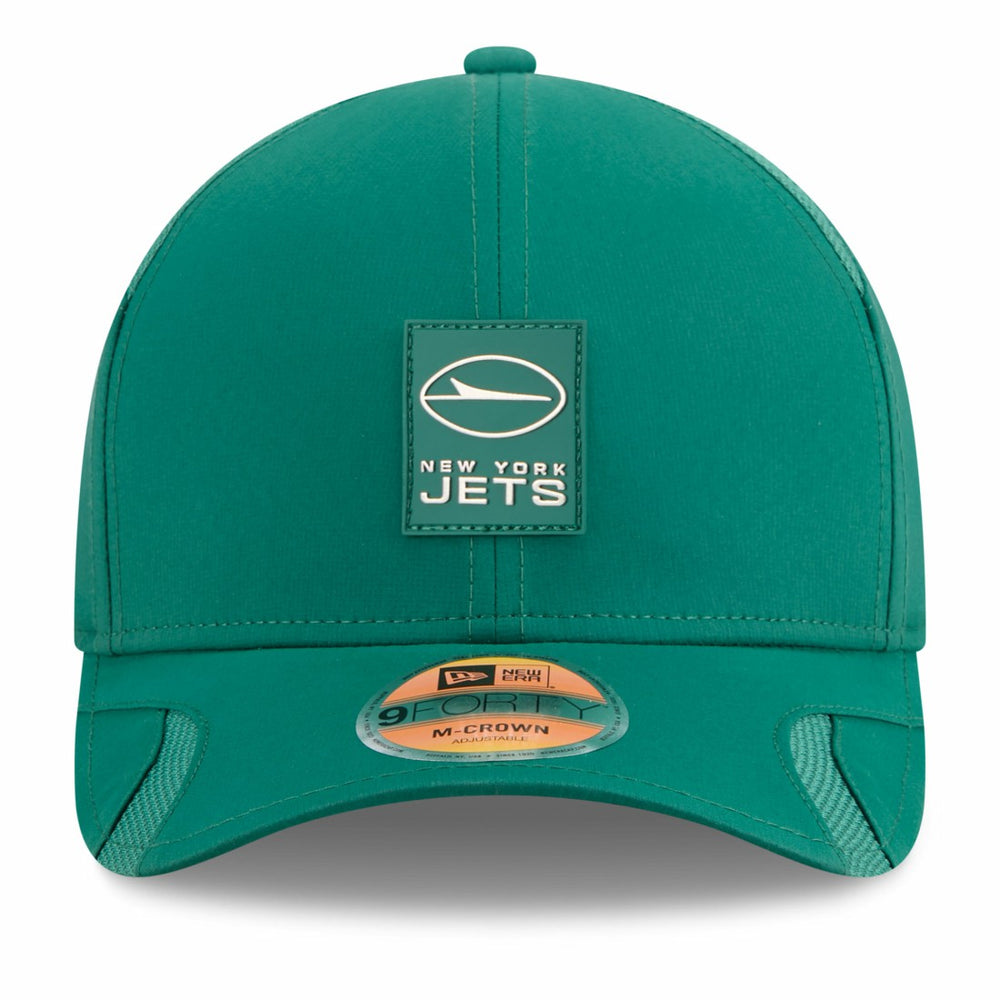New York Jets New Era Youth 2025 Sideline 9FORTY Adjustable Hat - Green - NFL