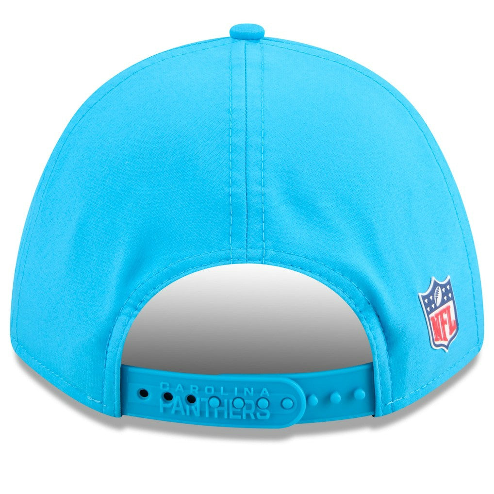 Carolina Panthers New Era Youth 2025 Sideline 9FORTY Adjustable Hat - Blue - NFL