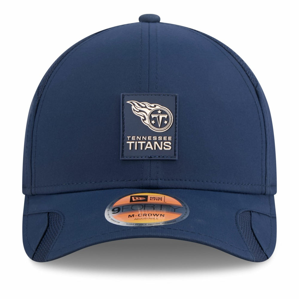Tennessee Titans New Era Youth 2025 Sideline 9FORTY Adjustable Hat - Navy - NFL