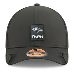 Baltimore Ravens New Era Youth 2025 Sideline 9FORTY Adjustable Hat - Black - NFL