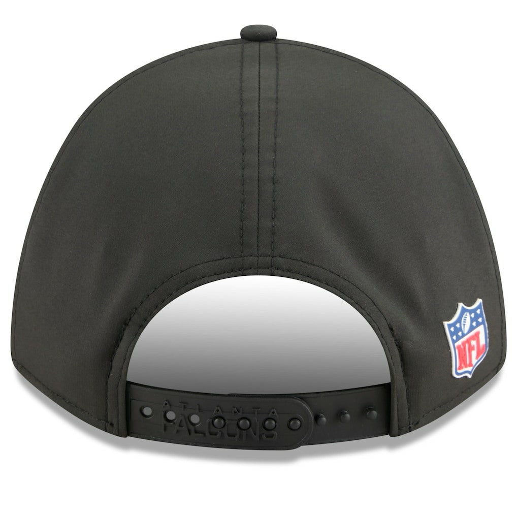 Atlanta Falcons New Era Youth 2025 Sideline 9FORTY Adjustable Hat - Black - NFL