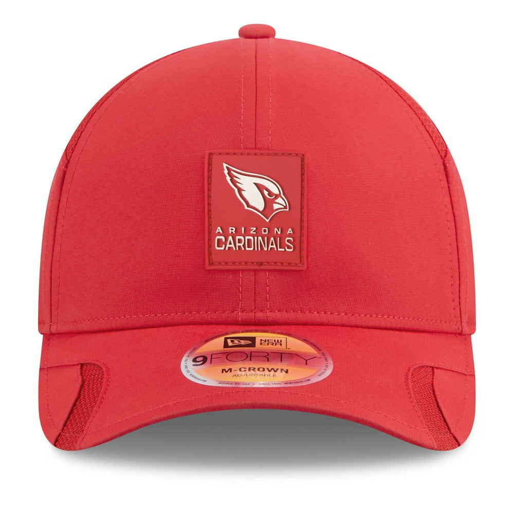 Arizona Cardinals New Era Youth 2025 Sideline 9FORTY Adjustable Hat - Cardinal - NFL