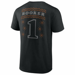 Devin Booker Phoenix Suns Ugly Sweater Name & Number T-Shirt Black